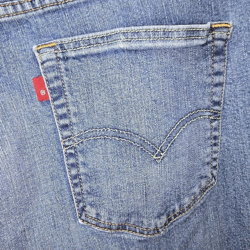 Levi's 559 Relaxed Straight Jeans Men's 34x31 Light Wash Denim Red Tab